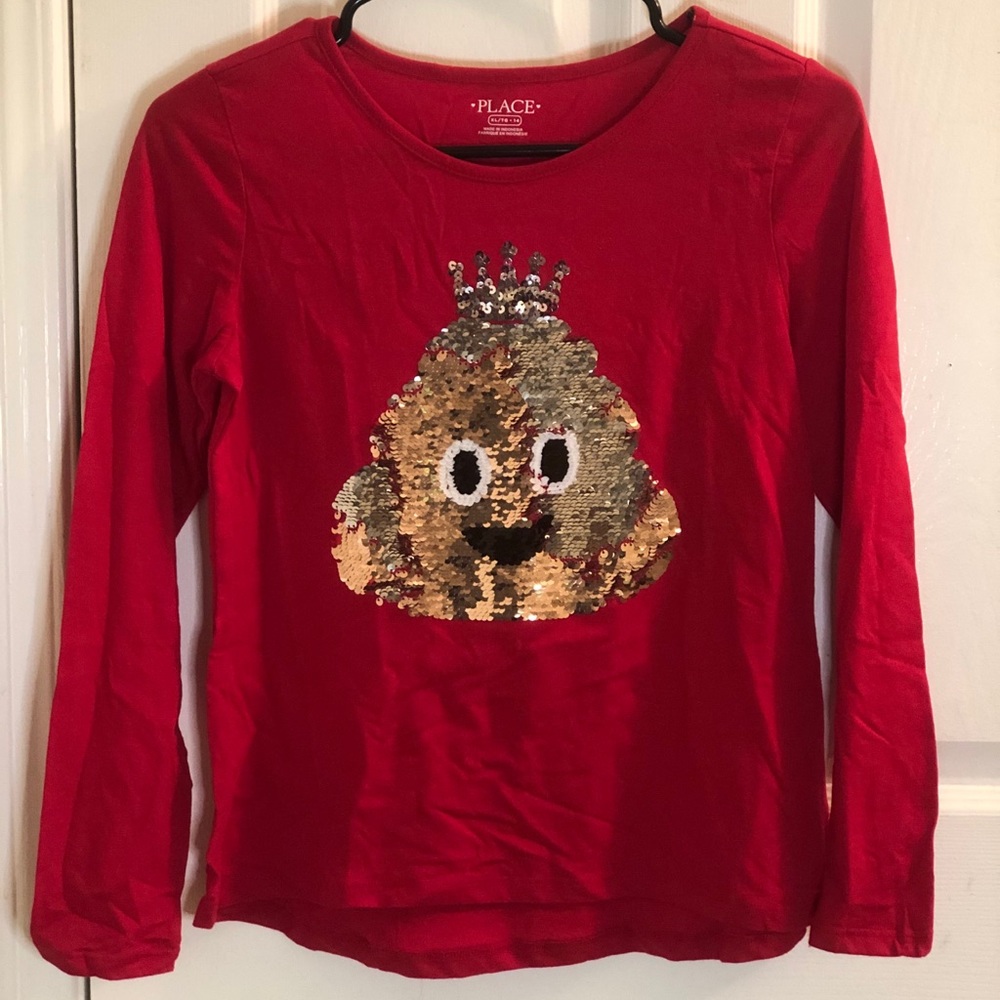 Flip sequin shirt
